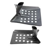 FUTUREORYY 2 Pezzi Setaccio in Metallo Resistente per Pulizia Scarichi e Strumento Professionale per Rimozione e Detriti in Fogne e Piscine Drenaggio