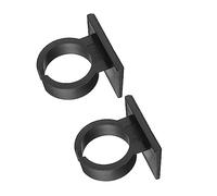 FUTUREORYY 2 pezzi Supporto Microfono Portatile con Adesivo Posteriore Clip Plastica per Asta Microfono Fissaggio Sicuro per Microfoni Wireless Studio e Interviste