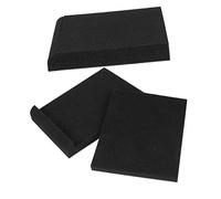 FUTUREORYY 2 Pezzi Tamponi Isolanti per Altoparlanti Schiuma Ad Densità Fonoassorbenti per Monitor da Studio e Home Theatre Base Isolante Silenziosa e Stabile