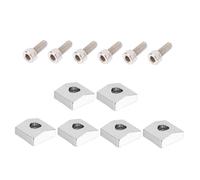 FUTUREORYY 2 set Blocco per Nut per Chitarra Elettrica con Viti Esagonali Accessori per Ponte Tremolo Doppio Facile Installazione e Compatibile con Parti Ricambio per Chitarra Ferro e