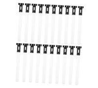 FUTUREORYY 20 Pezzi 20 Pezzi Bastoncini Filtro in Cotone per Umidificatore 10X100Mm con Supporto, Ricambio Stoppino per Diffusore Aria Portatile da Scrivania e Viaggio per Ambienti Domestici