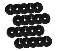 FUTUREORYY 20 Pezzi Anello Pacciamatura Non per Alberi e Piante Traspirante e Ecologico Protezione Radici e Controllo Erbacce per Giardinaggio Sostenibile