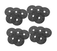 FUTUREORYY 20 Pezzi Tappetini Assorbenti Rotondi per Pacciamatura Alberi Protezione Traspirante Anti-Erbacce Automatica umidità per Giardinaggio Esterno