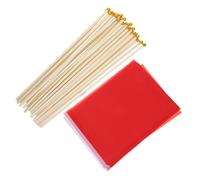 FUTUREORYY 25pezzi Bandierine Mano Colorate Piccole Bandiere Sventolanti Portatili Per Celebrazioni Decorazioni Festa Parate