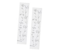 FUTUREORYY 2pezzi Adesivi Per Tastiera Di Chitarra Albero Della Vita Decalcomanie Per Chitarra Elettrica o Acustica Marcatori Per Tastiera Facili Da Installare e Rimuovere