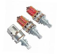 FUTUREORYY 3 pezzi Potentiometri Controllo Chitarra Elettrica Bk Push-pull per Coil Tapping e Splitting Design Leggero e Resistente per Installazione Pratica