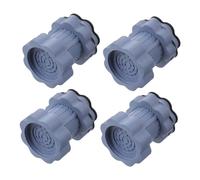 FUTUREORYY 4 pezzi Base Stabilizzatrice Lavatrice Antiscivolo e Antivibrazione Piedini Regolabili per Asciugatrice e Lavatrice Assorbimento Urti e Riduzione Rumore Design Elegante Forma