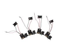 FUTUREORYY 4 Pezzi Interruttore Leggero per Chiave a Batteria al Litio con Luce Led, Risposta Sensibile Start/stop, Materiali Plastica e Metallo, per Officina e Riparazioni Indoor
