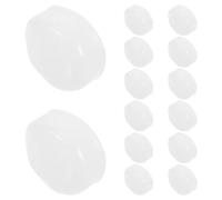 FUTUREORYY 48 Pezzi 48 Tappi per le Orecchie Insonorizzati in Silicone Riutilizzabili, Set da 48 Pezzi Bianchi per Dormire, Studiare e Viaggiare Riduzione del Rumore e Comfort Prolungato