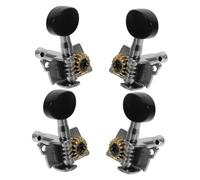 FUTUREORYY 4pezzi Ukulele Head Tuners Aperti in Plastica e Acciaio Sintonizzatori Resistenti Con Design Elegante Per Accordatura Precisa Di Ukulele e Piccole Chitarre Corde Senza Graffiare