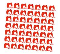 FUTUREORYY 50 pezzi Occhiali Anti-beccata per Anatre e Muscovy Rinforzata Riduce Aggressività e Consumo Alimentare Adatti Pollame