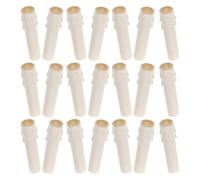 FUTUREORYY 50pezzi Manicotti per Candele in Plastica Coperchio Base Lampadina Antigoccia Protezione per Candelabri Resistenza al Calore per Lampade Sospensione e Decorazioni Vintage