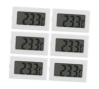 FUTUREORYY 6 Pezzi Termometro ad Precisione con Display Chiaro Compatto e Incassato per Monitoraggio Temperatura in Stanze e Auto
