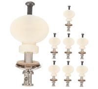 FUTUREORYY 8 Pezzi Ukulele Tuning Pegs Metal Replacement Tuners With Ergonomic Small Round Handles Loosening Technology Wide Compatibility For Various Ukulele Models