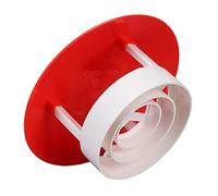 FUTUREORYY Antipioggia per in PVC Resistente e Ventilato Protezione per Tubi da Contro Pioggia Vento e Detriti Copertura Duratura per Tetto