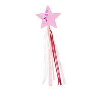 FUTUREORYY Bacchetta Decorativa Stelle Con Nastro Per Ragazzo Ragazza Accessorio Per Feste Di Compleanno Cosplay e Eventi Tema Punta Magica Per Foto e Divertimento