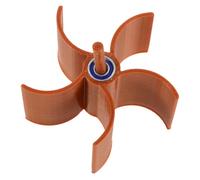 FUTUREORYY Bonsai della Ruota idraulica Paesaggio del Serbatoio del Pesce Mini Decorazioni per Ruote idrauliche Arredamento Rustico per Acquario Ornamento Rotante per Acquario Coffee