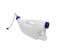 FUTUREORYY Bottiglia per Alimentazione Vitelli con Tubo in Plastica Dispenser Colostro per Piccoli Animali Controllo Preciso della Quantità Facile da Pulire e Mantenere Strumento per Crescita