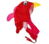 FUTUREORYY cappello da pulcino costume da pollo accessori per costumi da pollo costume da fascia da pollo cappelli di pollo cappello da pollo pazzo Poliestere rosso