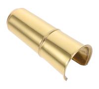 FUTUREORYY Cappuccio Protettivo per Sassofono Tenore Dorato 84 Mm Taglia in Metallo, Tappo di Protezione Compatto per Strumento Musicale, Accessorio Resistente per Prevenire Cadute