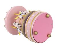 FUTUREORYY Carillon Giostra Cavallo Rosa in Legno e Plastica Scatola Musicale a Carica con Suoneria Castle in The Sky Regalo Natale Compleanno per Donne Ragazze Mamme e Figlie Decorazione