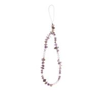 FUTUREORYY Catena per Cellulare con Perle Colorate e Frammenti di Cordino da Polso Leggero e Staccabile Portachiavi Multifunzione per Smartphone Chiavi e Accessori Elettronici