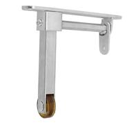FUTUREORYY Chiusura Porte Doppie Acciaio Sequenziatore Antincendio per Corridoi Spazi Stretti Dispositivo Doppia Apertura Facile Installazione Coordinatore Porta Tagliafuoco Versatile