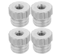 FUTUREORYY Connettore Rotante in Alluminio per Livello, Giunto Base Girevole da 6 Mm a 15 Mm, Set da 4 Pezzi per Strumenti di Misurazione e Ristrutturazione