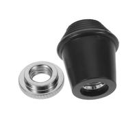 FUTUREORYY Cuscinetto in Gomma per Piedini di Batteria Stabilizzatore per Gambe di Batteria Filettato Sostituzione Tappo per Gambe di Grancassa Parti di Ricambio