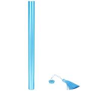 FUTUREORYY Custodia Porta Strumenti per Dulcimer e Yangqin in Lega di Alluminio Blu Spina Rotante per Protezione e Tubo di Conservazione per Principianti