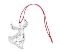 FUTUREORYY Decorazione Angioletto Metallo Piccolo in da Appendere per Natale e Casa Resistente e Dettagliata per Camera e