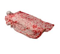 FUTUREORYY Decorazioni Halloween Esterno con Effetti Sonori e Prop Corporeo Spaventoso Plastica Resistente Facile Installazione per e Casa Stregata