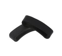 FUTUREORYY Fibbia Anticaduta per Cinturino Orologio Core, Set 2 Pezzi, Accessorio di Ricambio per Braccialetto Intelligente, Loop Keeper Nero