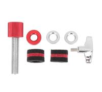 FUTUREORYY Hi-hat in Lega di Alluminio Resistente per Set Batteria Accessorio Professionale con Copertura Protettiva Ricambio per Supporto Piatti Jazz Facile da Installare e Controllare