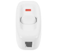 FUTUREORYY Interruttore della Luce Vintage Pulsante a Pressione Manuale e Spia Luminosa Interruttore di Ricambio Compatto per Lampada da Comodino Design Classico per Uso Domestico