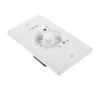 FUTUREORYY Interruttore Termostato di Controllo della Temperatura Regolabile 800w per Ventilatore Riscaldatore, Manopola Controllo velocità Ventola Compatibile Riscaldatori, Accessorio