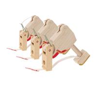 FUTUREORYY Kit 3 Pezzi Calci di Martello in Legno per Pianoforte Verticale Accessori per Riparazione e Sostituzione del Calcio del Martello Parti Compatibili per Restauro e Accordatura