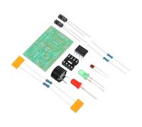 FUTUREORYY Kit Pratico di Elettronica Ne555 Timer 555 Multivibratore Astabile Doppio Lampeggiatore Led, Componenti per Saldatura Fai da Te, Scheda Didattica per Formazione Elettronica, Set
