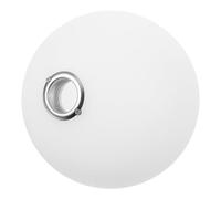 FUTUREORYY Lampada Paralume Sfera Base in Plastica Latte Opaco Paralume Sospensione Anticaduta per Camera Hotel Copertura Elegante e Resistente per Lampadari