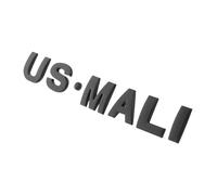 FUTUREORYY Lettere per Cassette Postali Resistente Alle Intemperie Adesive Autoincollanti Facili da Installare per Casa Ufficio e Esterni Decorazioni Versatili per Porte e Pareti