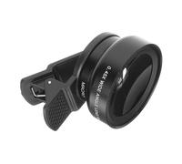 FUTUREORYY Macro per Smartphone con Clip Adattatore in Alluminio Aeronautico Grandangolare HD Antiriflesso per Foto Chiare e Dettagliate