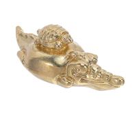 FUTUREORYY Manopole in Ottone Vintage a Forma di Tartaruga e Coccodrillo, Mini Maniglia per Mobili Retrò, Maniglia per Cassetti e Armadi, Decorazione Feng Shui per Cucina e Arredamento Casa