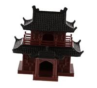 FUTUREORYY Miniatura Padiglione Decorativo Antico in Ornamento Giardino Giapponese e Terrario Scultura Artigianale per Acquari e Micro Paesaggi Regalo Elegante per Casa e Ufficio