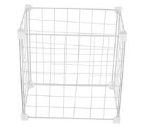 FUTUREORYY Organizer Metallico Appendibile per Freezer e Frigorifero Cestino Divisorio Robusto per Spazio Salvaspazio Resistente al Freddo per Conservazione Alimenti Igienica