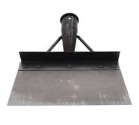 FUTUREORYY Paletta Per Pulizia Escrementi Di Pollame in Metallo Riutilizzabile, Pala Per Letame Ad Ampia Bocca, Manico Comodo Per Allevamenti Di Pollame e Uso Domestico