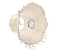 FUTUREORYY Paralume Vintage Stile con Pendente Coprilampada Tessuto per Lampada da e Applique Sostituzione Versatile per Camera da Letto e