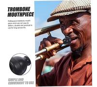 FUTUREORYY per Trombone in Abs Nero Ricambio Strumento Musicale Professionale per Principianti Resistente e Facile da Trasportare Accessorio per Tromboni