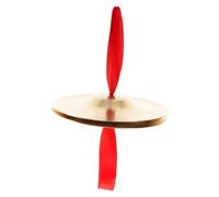 FUTUREORYY Piatti per Dita in Rame Strumento Musicale per Leggero e Durevole per Educazione Musicale e Giochi Interattivi con Suono Brillante e Design Portatile Colore Casuale Colore Casuale