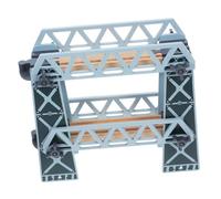 FUTUREORYY Ponte Ferroviario Di Tommaso Accessori Per Treni in Scala n Accessori in Scala n Giocattolo Del Passaggio a Livello Pista Del Treno in Legno I2 Di Legno