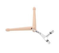 FUTUREORYY Portachiavi in Legno Bacchetta per Batteria Piccolo e Elegante Adatto per Borse Chiavi e Decorazioni come Regalo per Amanti della Musica e Batteristi